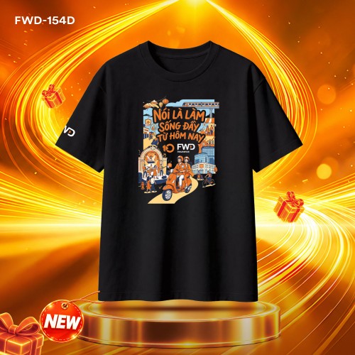 ÁO THUN KỶ NIỆM 10 NĂM (ĐEN)