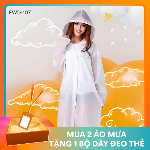 ÁO MƯA TRONG THỜI TRANG SIZE M