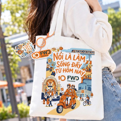 MÓC KHÓA KỶ NIỆM 10 NĂM